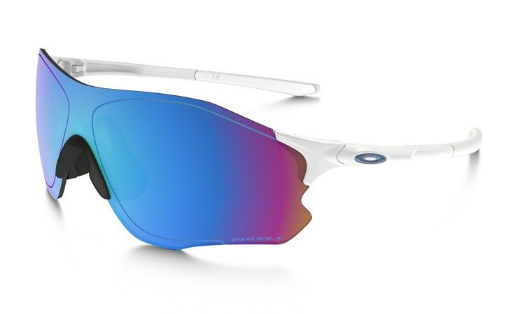 OAKLEY Okulary EVZERO™ PATH PRIZM™ SNOW Polished White/Prizm Snow Sapphire Iridium OO9308-12
