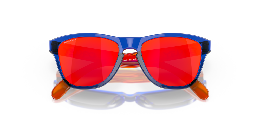 Oakley Okulary przeciwsłoneczne Dziecięce FROGSKINS XXS Crystal Blue, Prizm Ruby OJ9009-06
