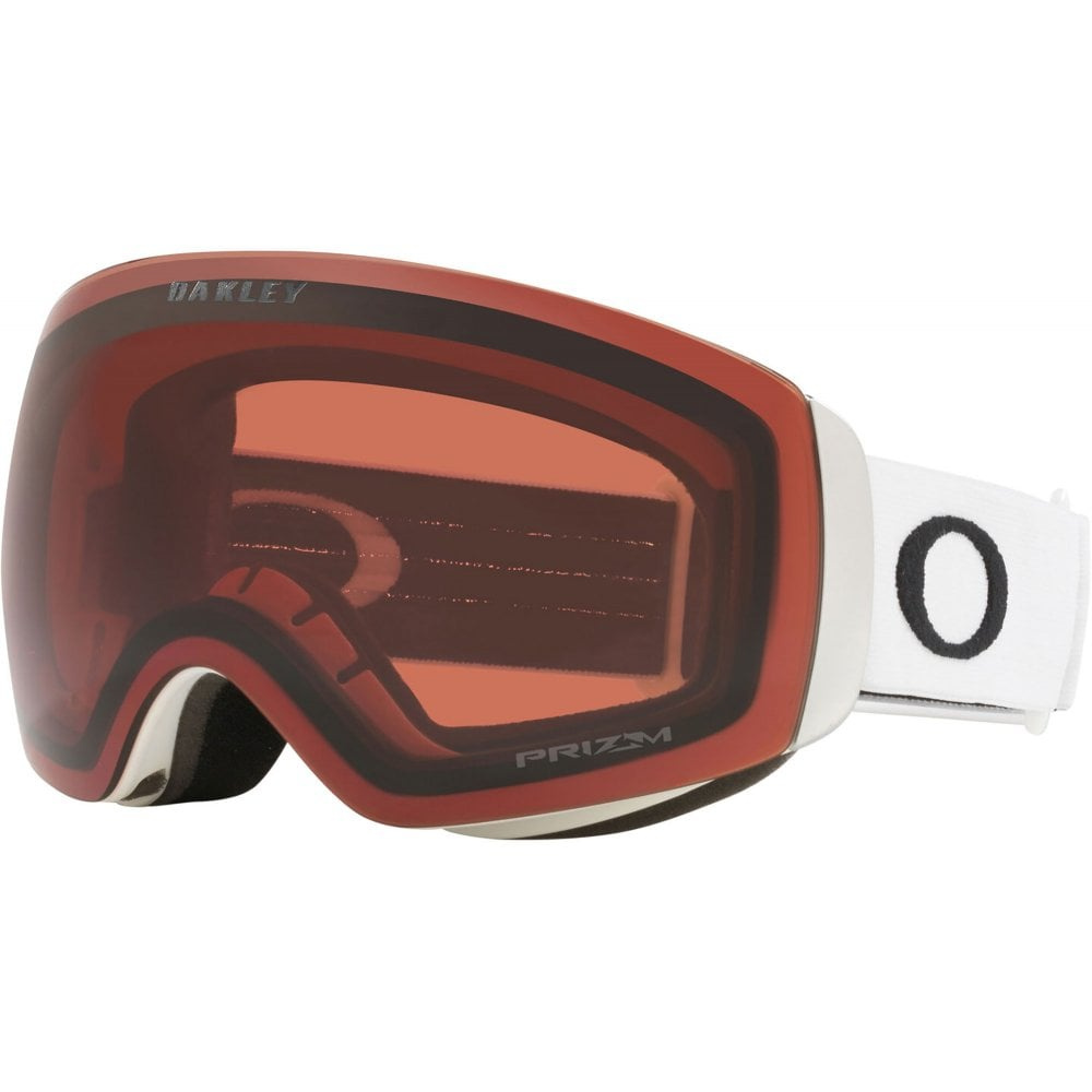 Oakley Gogle FLIGHT DECK M Matte White/Prizm Garnet OO7064-C5