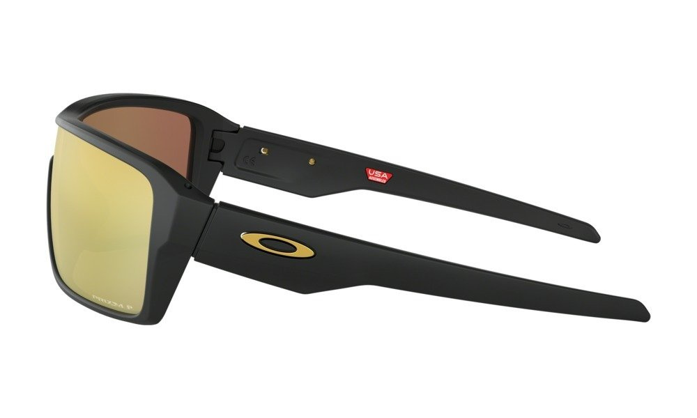 Oakley Sunglasses RIDGELINE Matte Black/Prizm 24K Polarized OO9419-05