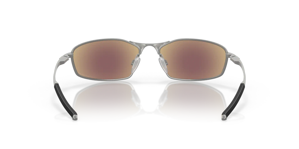 Oakley Okulary przeciwsłoneczne WHISKER Satin Chrome/Prizm Sapphire Iridium Polarized OO4141-04