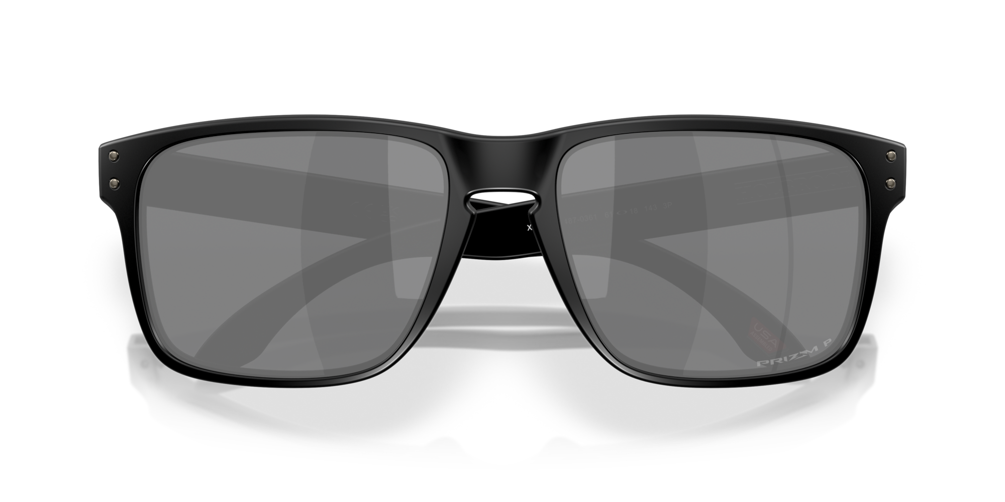 Oakley Okulary przeciwsłoneczne HOLBROOK XXL Matte black / Prizm black polarized OO9487-03