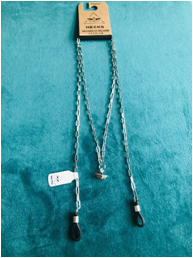 Łańcuszek do okularów marki Necks Silver Boat