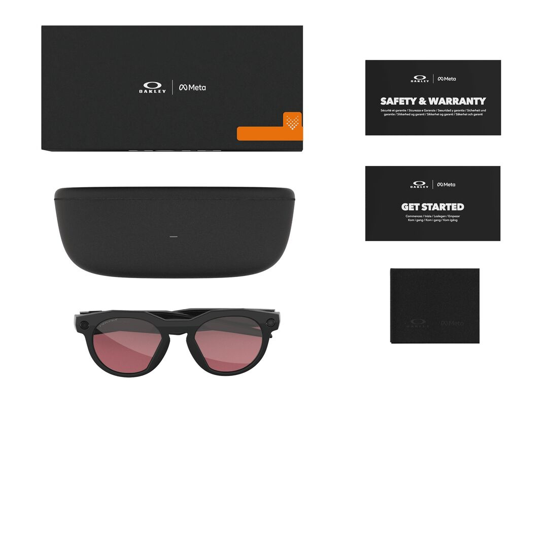 Oakley Meta HSTN - okulary Meta AI z kamerą OW8002-09
