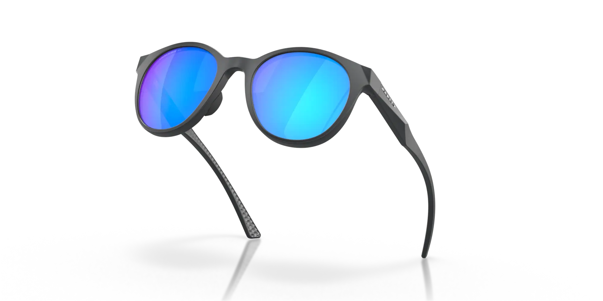 Oakley Sunglasses SPINDRIFT Matte Carbon, Prizm Sapphire Polarized OO9474-09