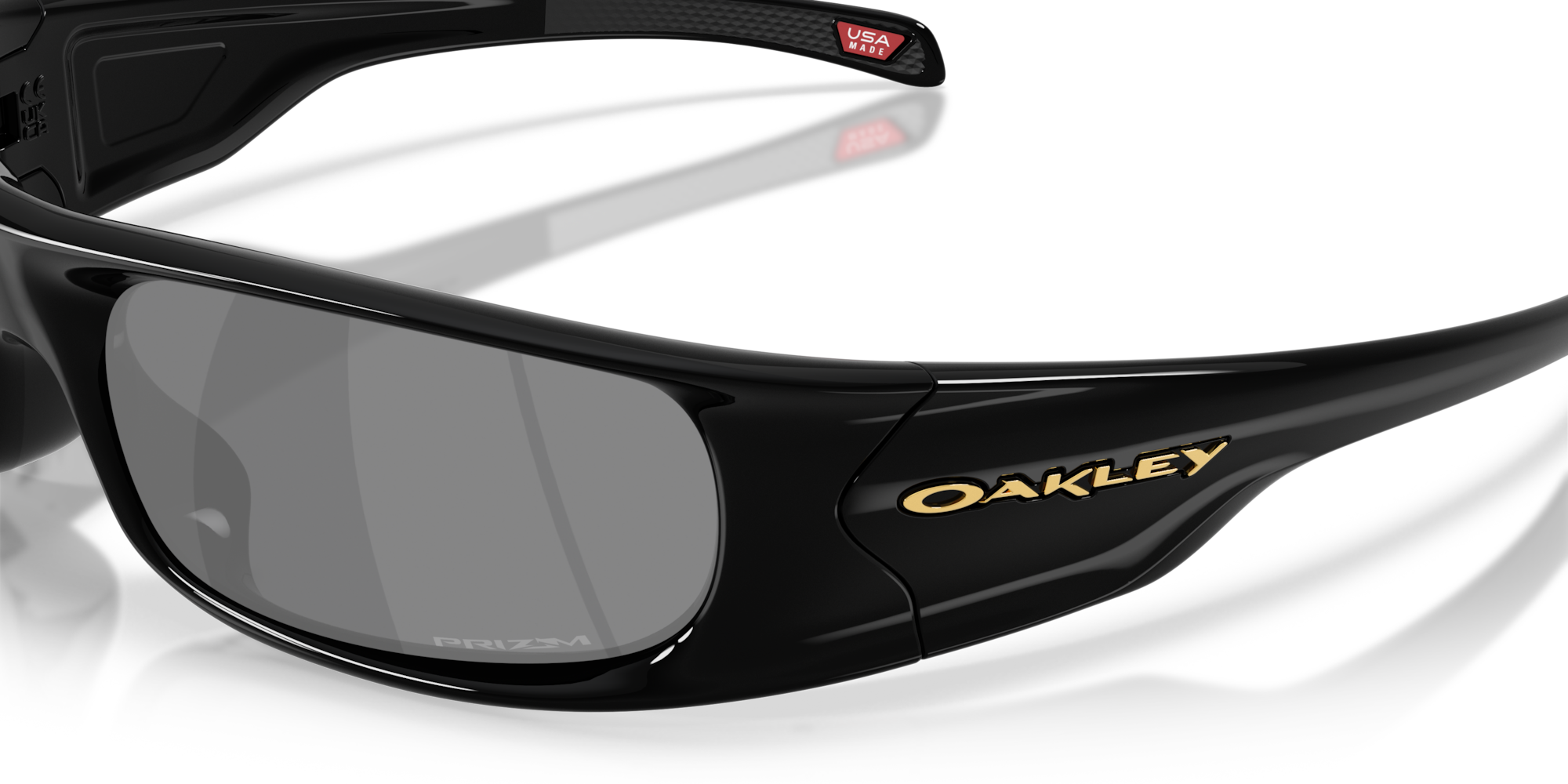 Oakley Okulary przeciwsłoneczne Highland Black / Prizm Black OO9522-01