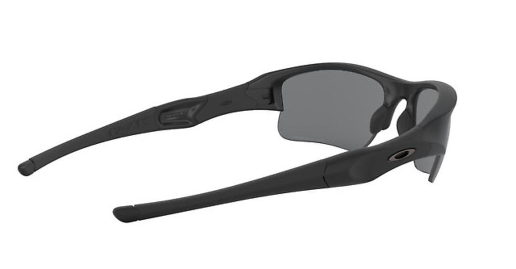 Oakley Okulary przeciwsłoneczne FLAK JACKET XLJ Matte Black/Grey Polarized OO9009 11-435