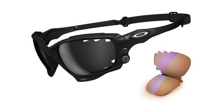 Oakley Sunglasses RACING JACKET Polished Black / Black Iridium&P42 OO9171-19