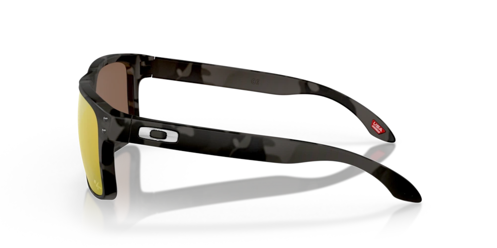 OAKLEY Okulary przeciwsłoneczne HOLBROOK Matte Black Tortoise/Prizm 24K Polarized OO9102-O3