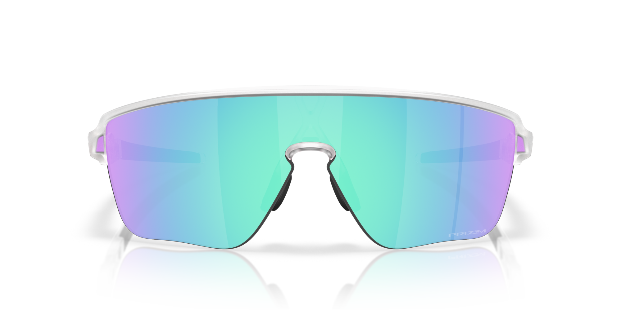 Oakley Okulary przeciwsłoneczne CORRIDOR SQ Matte Clear / Prizm Sapphire OO9415-05