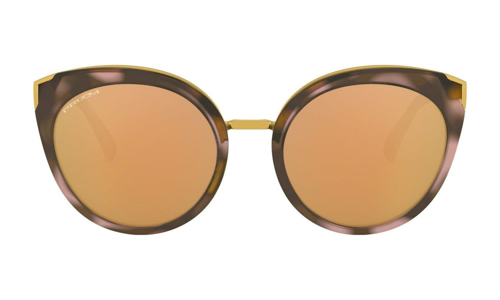 Oakley Okulary przeciwsłoneczne TOP KNOT Matte Rose Tortoise/Prizm Rose Gold OO9434-02