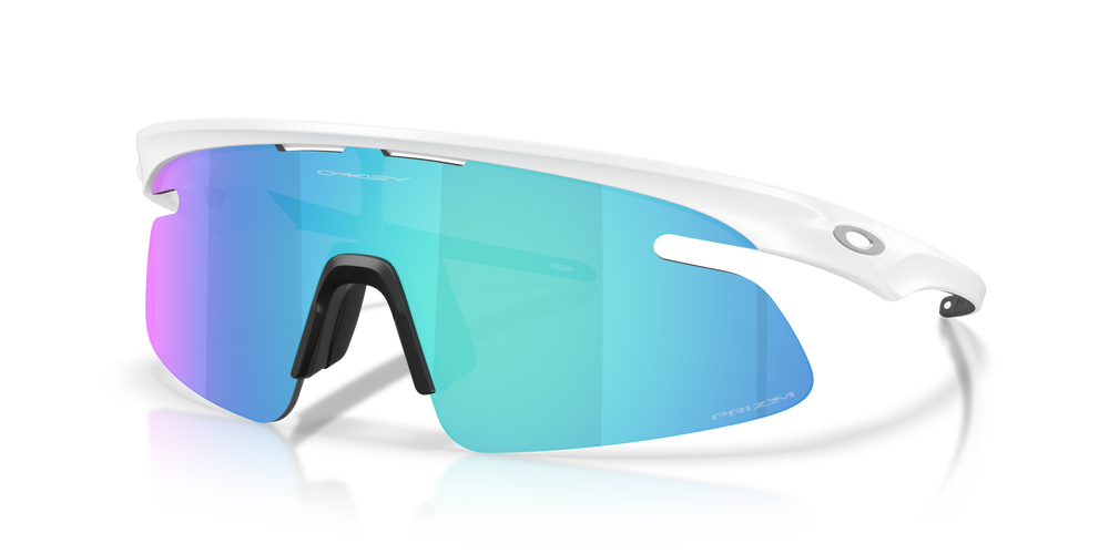 Oakley Okulary przeciwsłoneczne RSLV LITE Matte White / Prizm Sapphire OO9527D-04