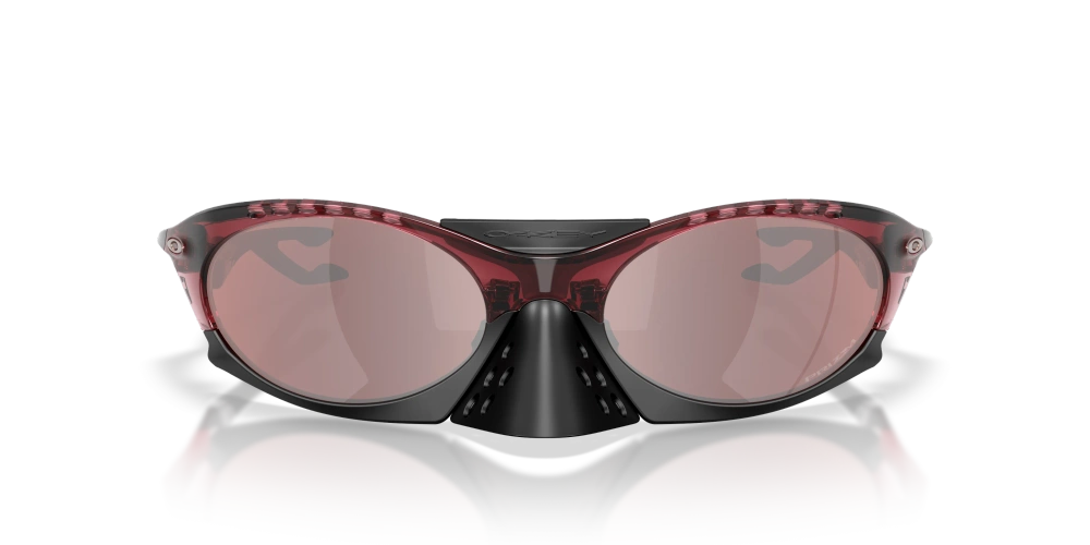Oakley Sunglasses PLANTARIS Transparent Iron Red/Prizm Snow Black Iridium OO9437-16