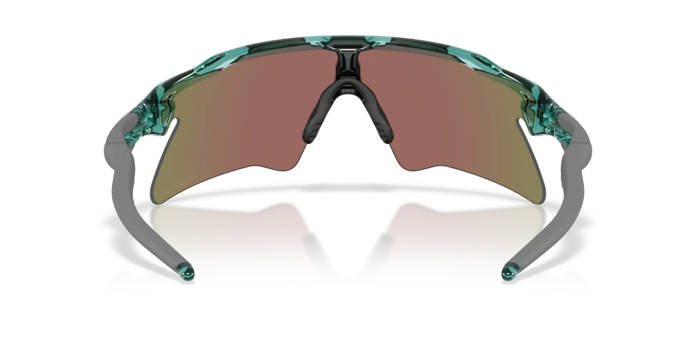 Oakley Sunglasses RADAR EV HEATER Transparent Pacific/Prizm Sapphire Polarized OO9541-09