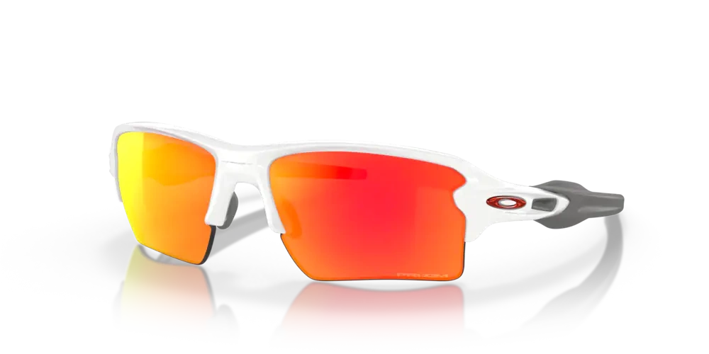 Oakley FLAK 2.0 XL Polished White/Prizm Ruby OO9188-93