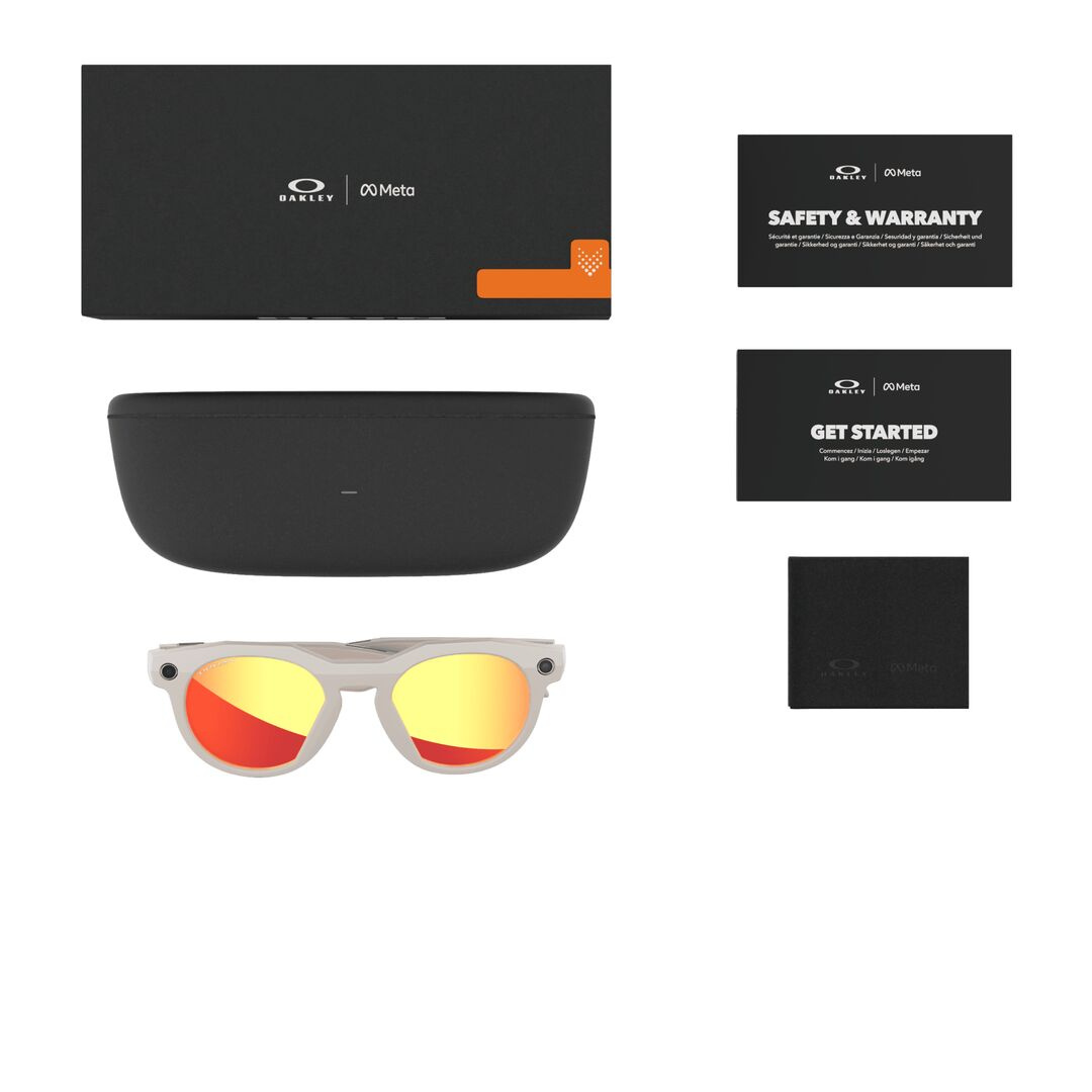Oakley Meta HSTN - okulary Meta AI z kamerą OW8002-04
