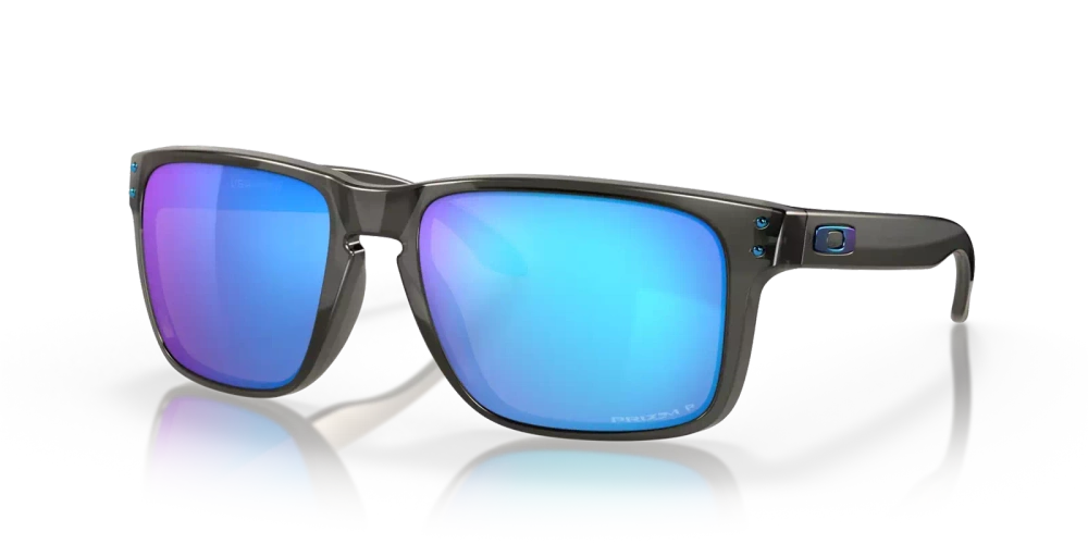 Oakley Sunglasses HOLBROOK XL Grey Smoke/ Prizm Sapphire Polarized OO9417-09