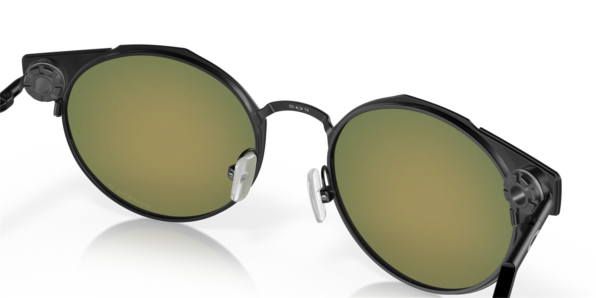 Oakley Okulary przeciwsłoneczne DEADBOLT Satin Black/Prizm Ruby Polar OO6046-07