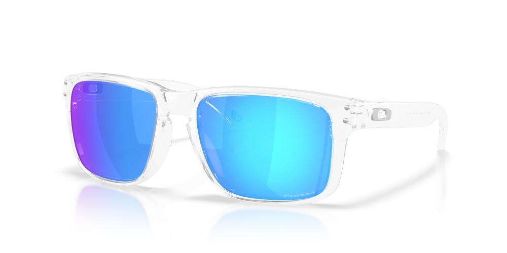 Oakley Okulary przeciwsłoneczne HOLBROOK Clear/Prizm Sapphire OO9102-AS