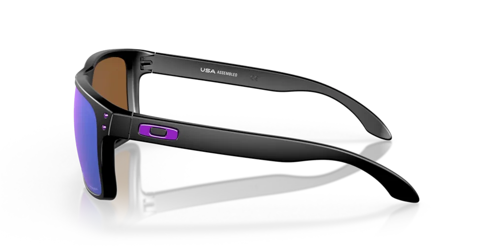 Oakley Sunglasses HOLBROOK XL Matte Black/Prizm Violet OO9417-20