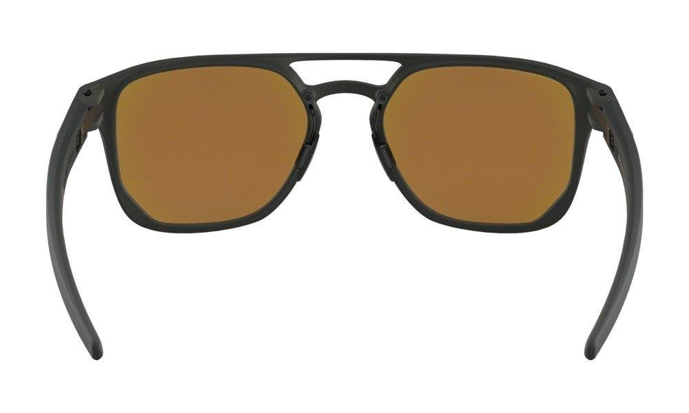 Oakley Okulary przeciwsłoneczne LATCH ALPHA Matte Black/Prizm Ruby Polarized OO4128-05