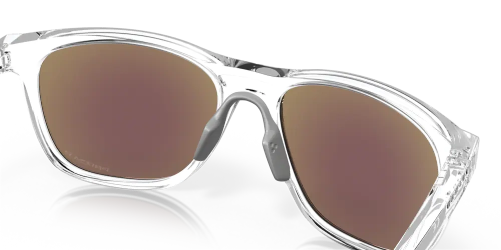 Oakley Okulary przeciwsłoneczne LEADLINE Polished Clear, Prizm Sapphire Polarized OO9473-08