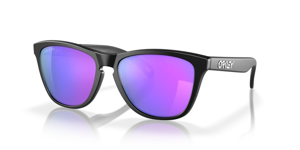 Oakley Sunglasses FROGSKINS Matte Black/Prizm Violet OO9013-H6 