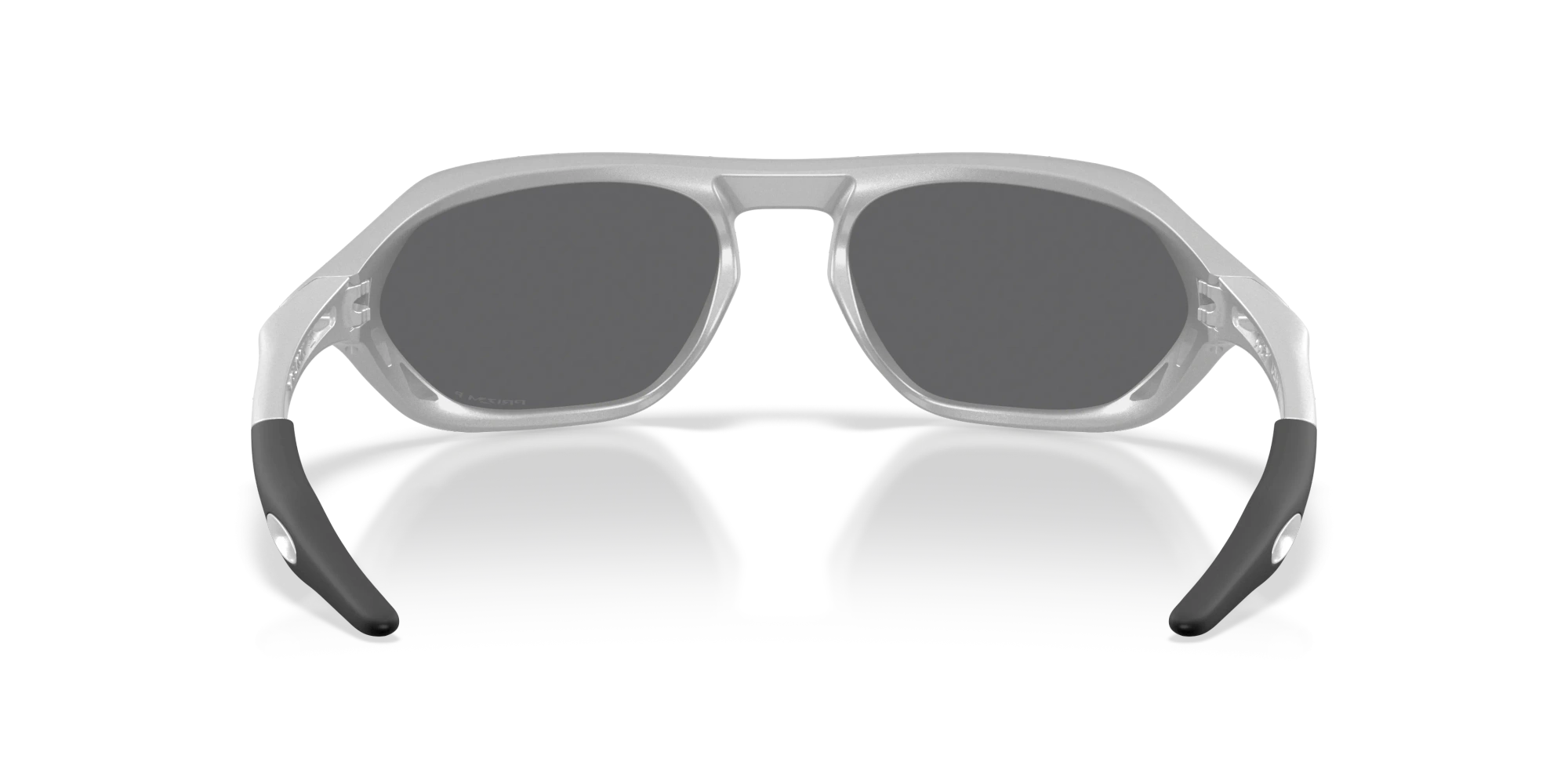 Oakley Sunglasses CAGE JACKET X Silver/Prizm Black Polarized OO9537-09