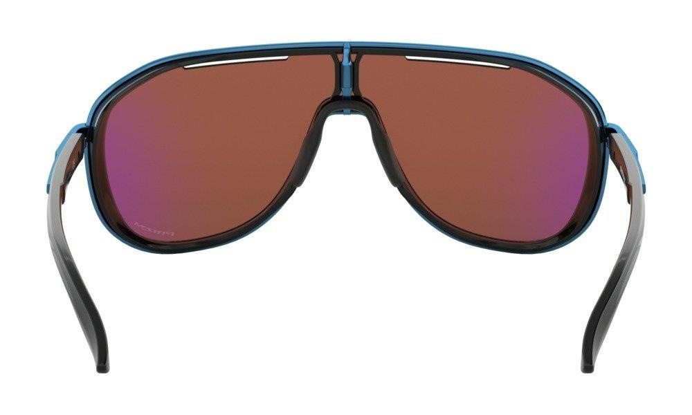 Oakley Okulary przeciwsłoneczne OUTPACE Polished Black/Prizm Sapphire OO4133-03