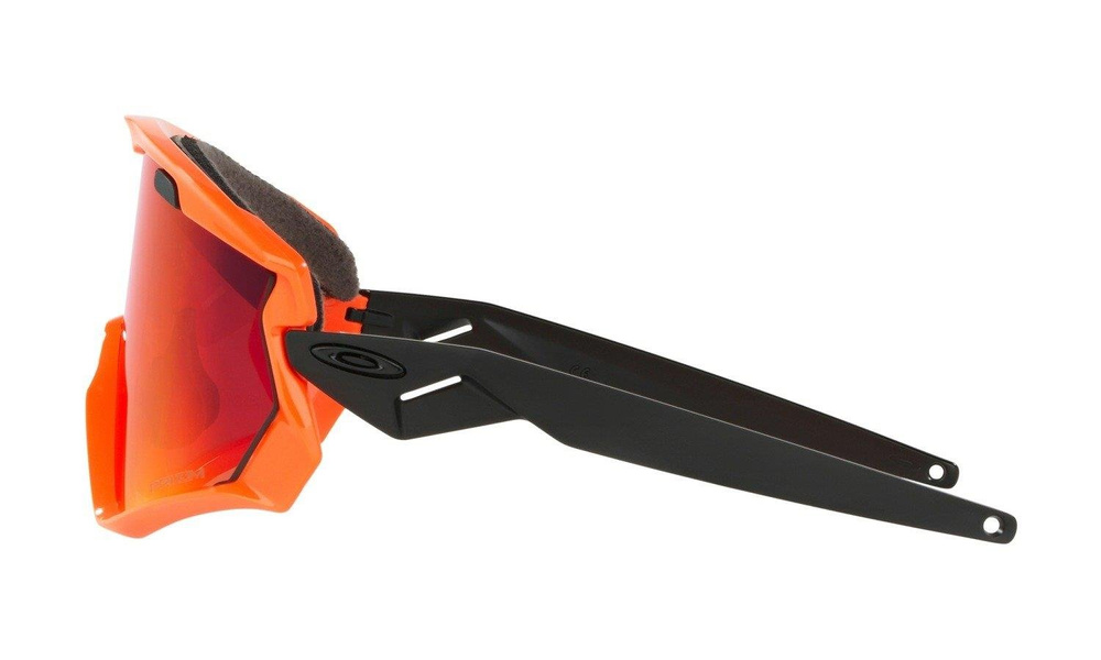 Oakley Gogle WIND JACKET 2.0 Neon Orange Red/Prizm Snow Torch Iridium OO7072-05