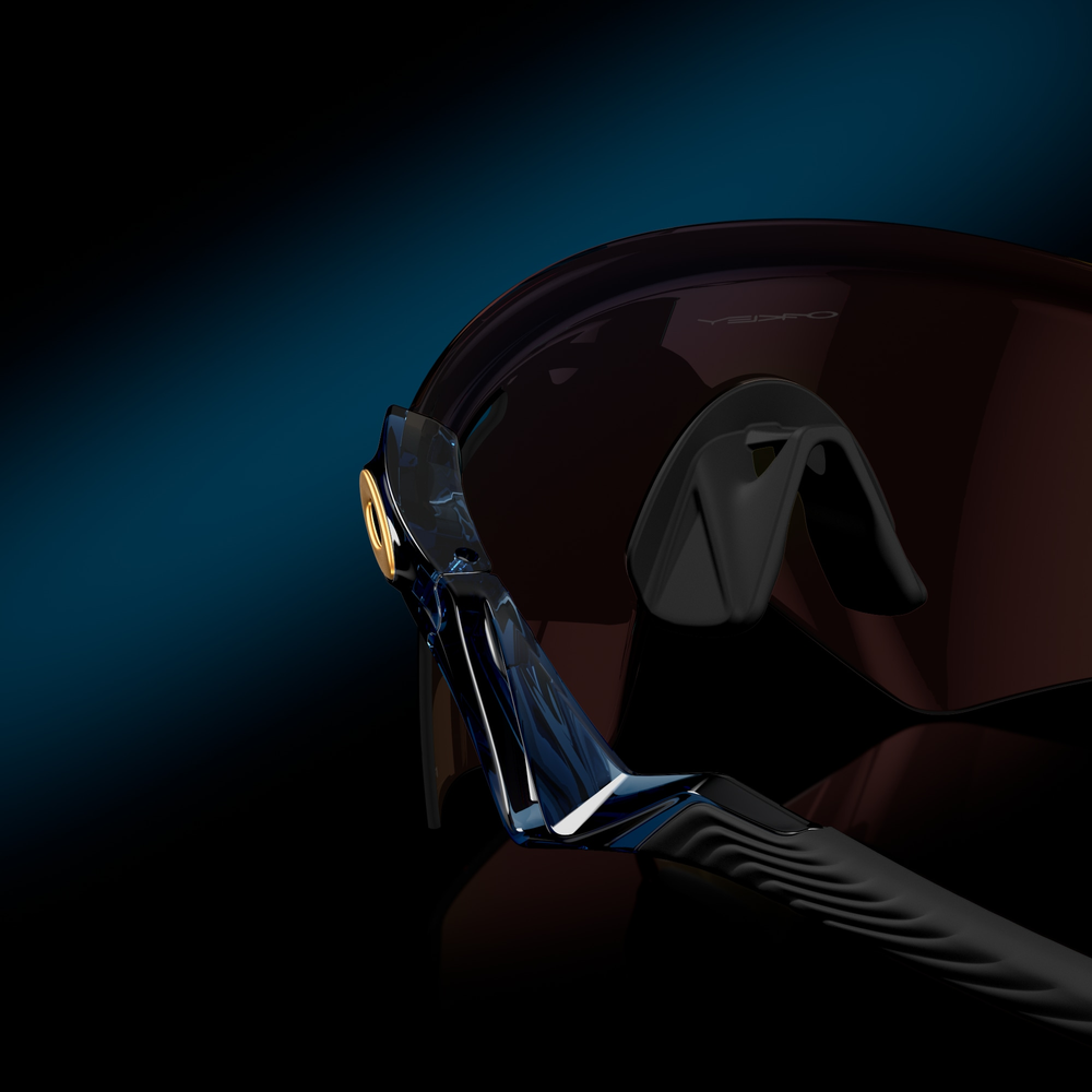 Oakley Okulary przeciwsłoneczne QNTM KATO Polished Stonewash / Prizm Sapphire OO9481D-02