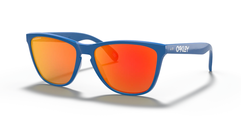 Oakley Sunglasses FROGSKINS Primary Blue/ Prizm Ruby OO9444-04