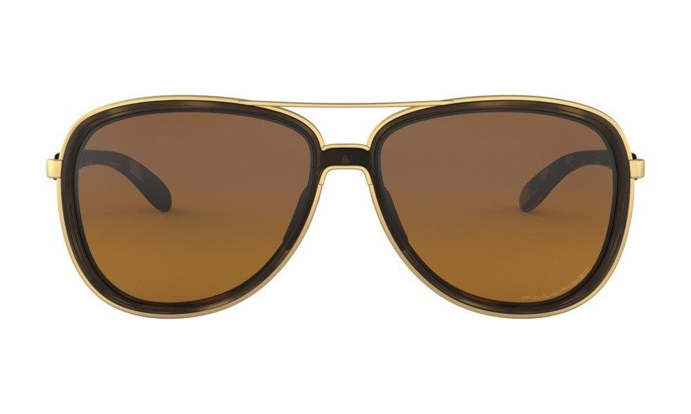 Oakley Sunglasses SPLIT TIME Brown Tortoise/Brown Gradient Polarized OO4129-06