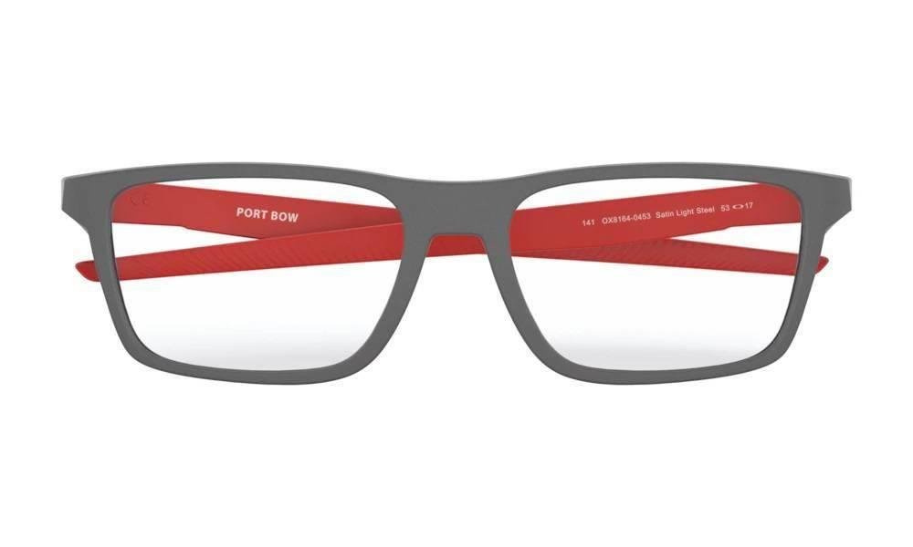 Oakley Okulary korekcyjne PORT BOW Satin Light Steel OX8164-04