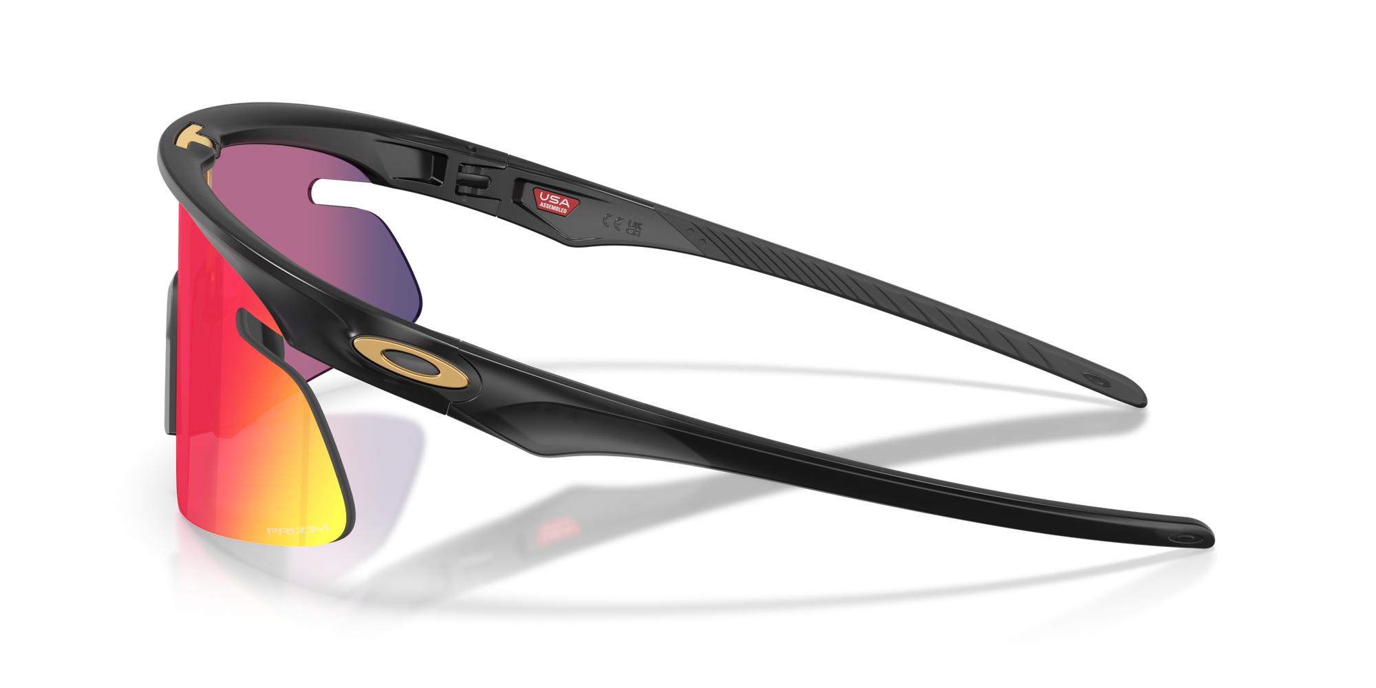 Oakley Okulary przeciwsłoneczne RSLV LITE Black Ink / Prizm Road OO9527D-02
