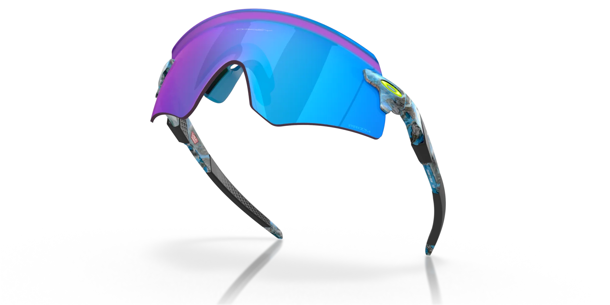Oakley Okulary przeciwsłoneczne ENCODER Sanctuary Swirl, Prizm Sapphire OO9471-09