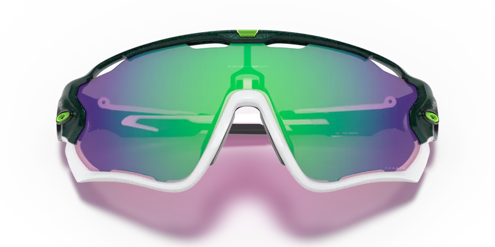 Oakley okulary przeciwsłoneczne JAWBREAKER Cavendish Edition Metallic Green/Prizm Jade OO9290-36