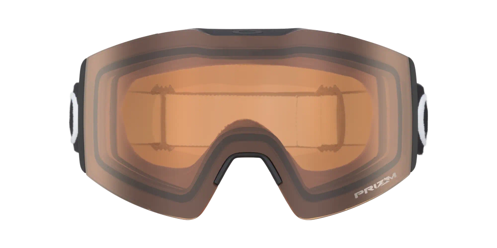 OAKLEY Gogle zimowe FALL LINE M Matte Black/Prizm Persimmon OO7103-17