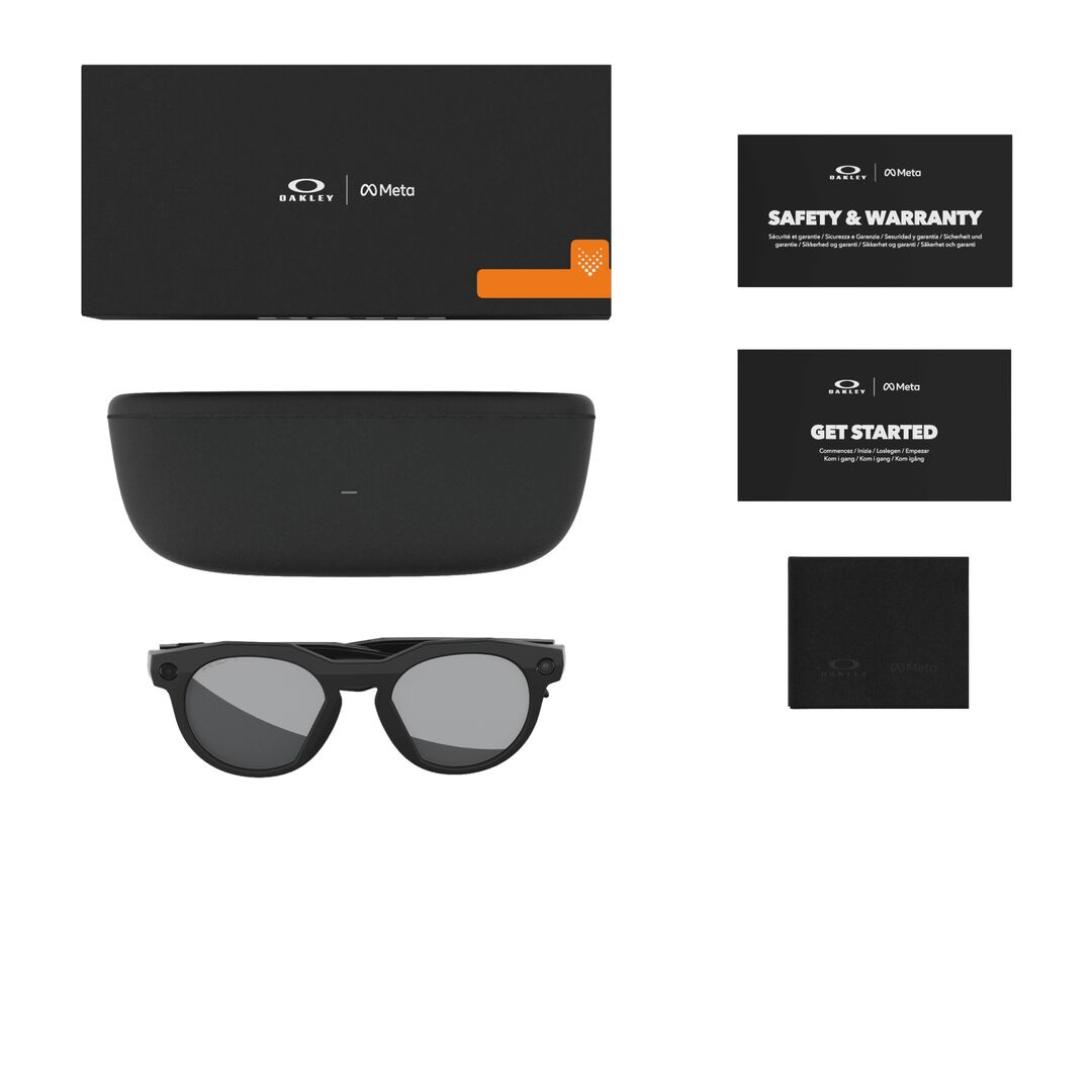Oakley Meta HSTN - okulary Meta AI z kamerą OW8002-03