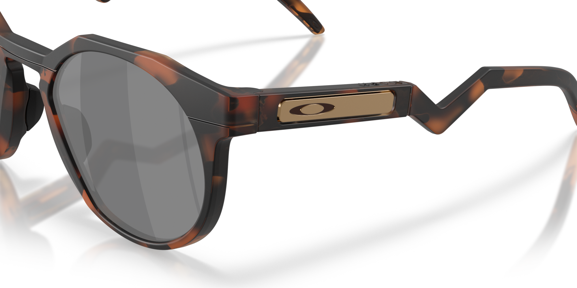 Oakley Okulary przeciwsłoneczne HSTN Matte Tortoise/Prizm Black OO9242-25