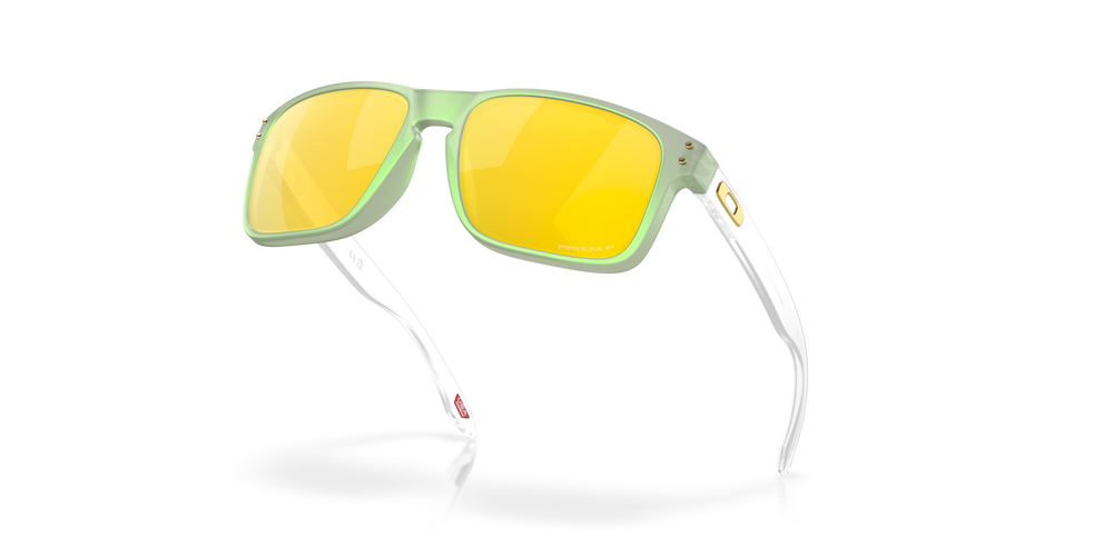 Oakley Sunglasses HOLBROOK Re-Discover Collection Dark Jade Opaline/Prizm 24k Polarized OO9102-Y0