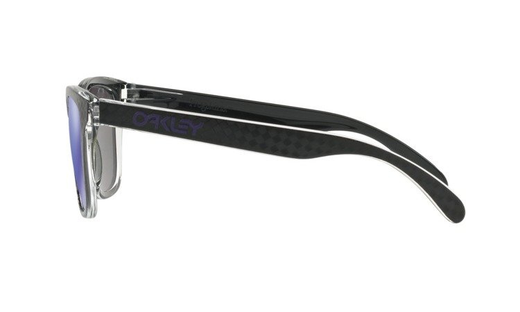 Oakley Okulary FROGSKINS Dark Carbon Woven/Violet Iridium OO9013-B9