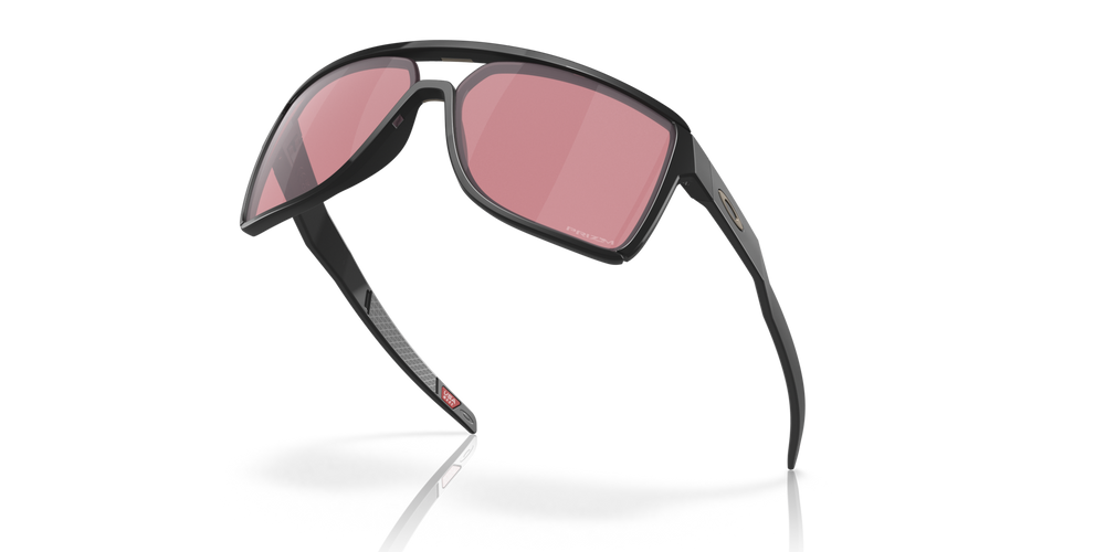 Oakley Okulary przeciwsłoneczne Catel Matte Black, Prizm Dark Golf OO9147-08