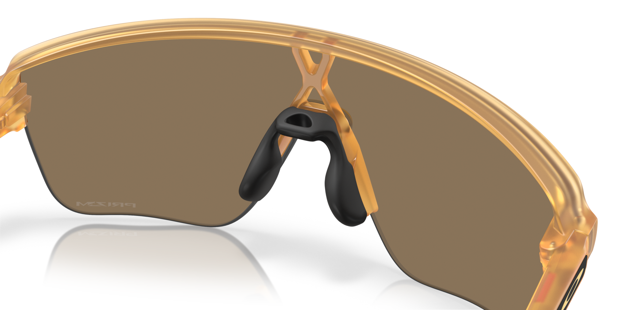 Oakley Okulary przeciwsłoneczne CORRIDOR SQ Matte Transparent Light Curry / Prizm 24k OO9415-04