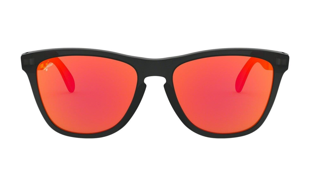 Oakley Sunglasses FROGSKINS MIX MotoGP Matte Black Ink/Prizm Ruby OO9428-09