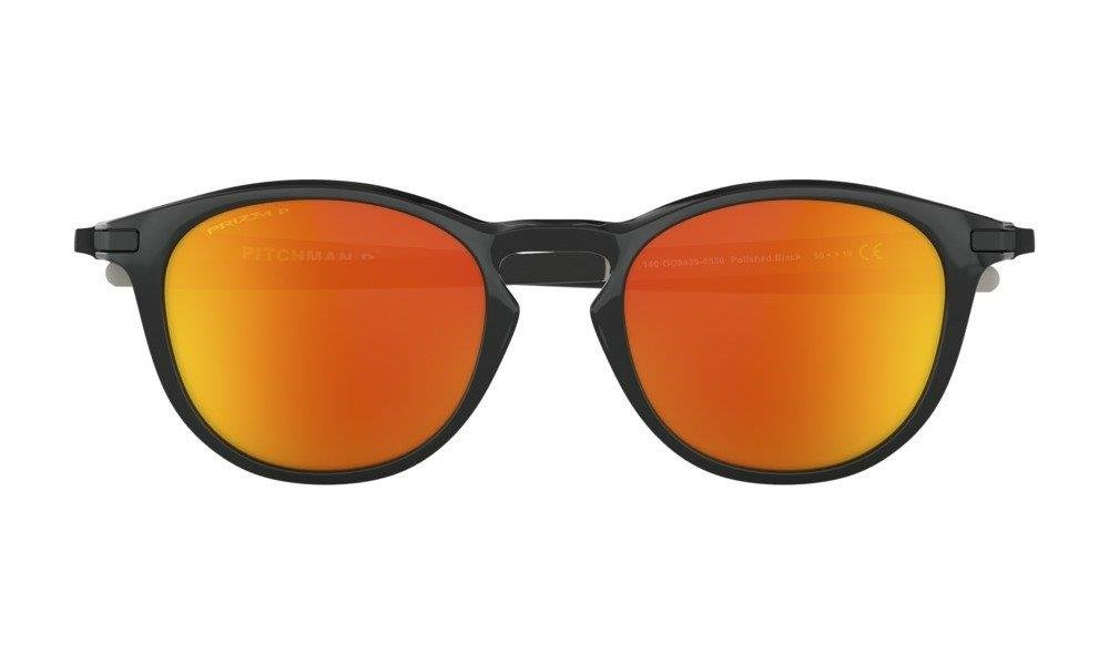 Oakley Sunglasses PITCHMAN R Polished Black/Prizm Ruby Polarized OO9439-05