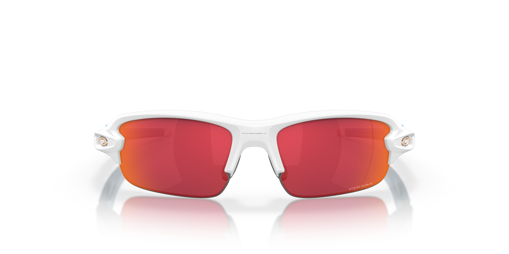 Oakley Okulary przeciwsłoneczne Flak XXS Matte White, Prizm Field OJ9008-13