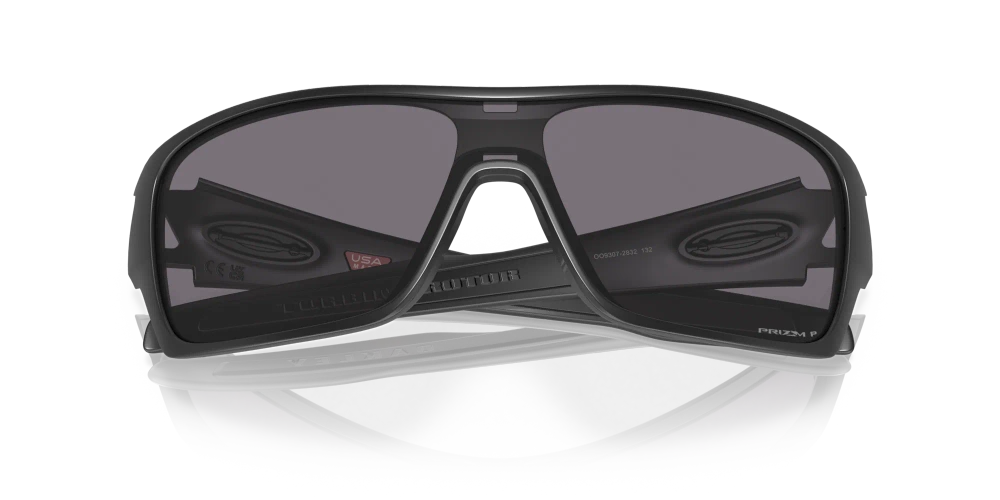OAKLEY Okulary przeciwsłoneczne TURBINE ROTOR Matte Black/Prizm Grey Polarized OO9307-28