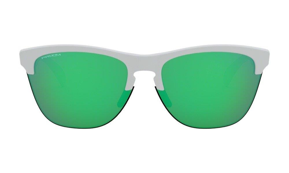 Oakley Sunglasses FROGSKINS LITE Matte White/Prizm Jade OO9374-15