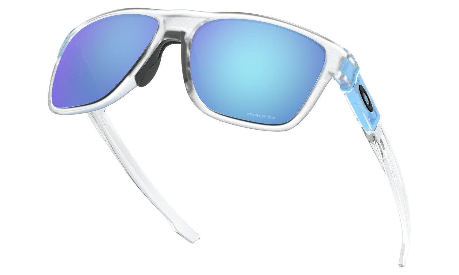 Oakley Sunglasses CROSSRANGE XL Matte Clear/Prizm Sapphire OO9360-21